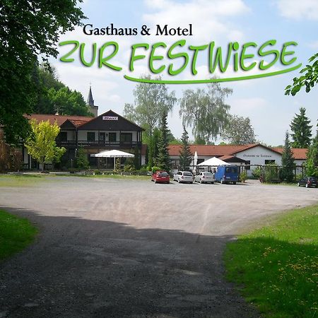 Motel Zur Festwiese Gierstädt Екстериор снимка